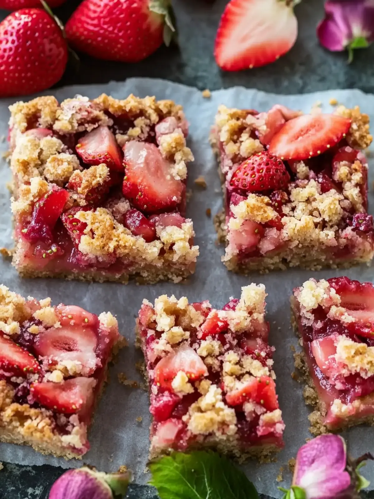 Delicious Strawberry Rhubarb Bars That Deliver Sweet Bliss 5 Strawberry Rhubarb Bars