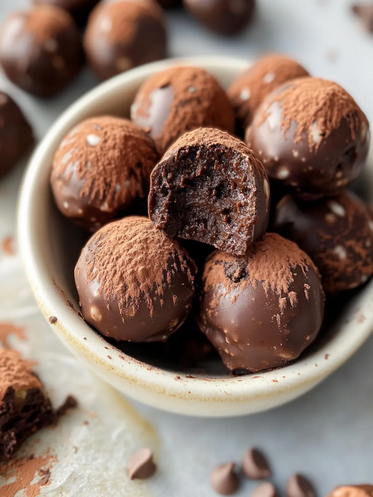 Easy Brownie Protein Bites for Guilt-Free Indulgence 5 Brownie Protein Bites
