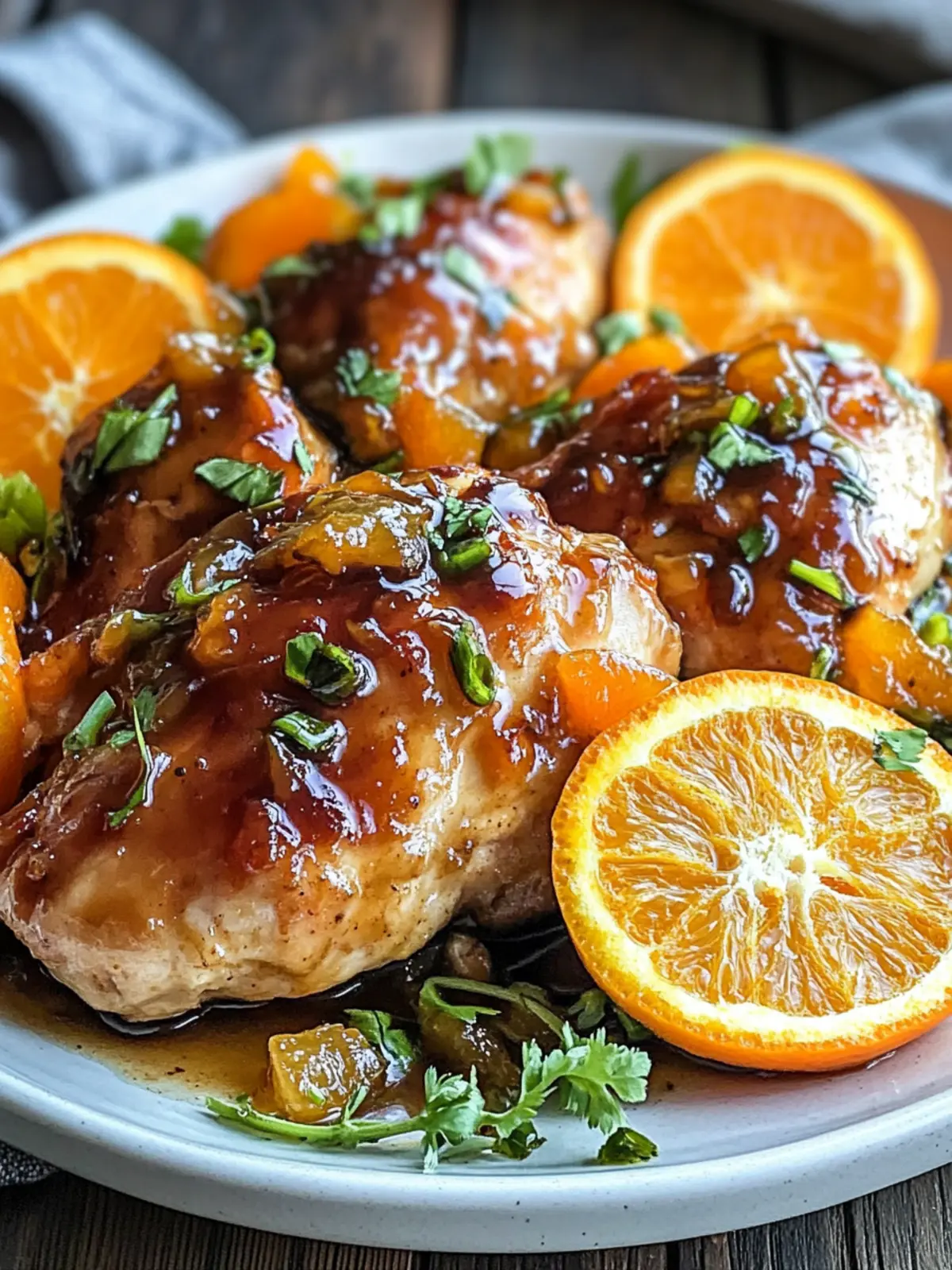 Savory Orange Balsamic Glazed Chicken for Dinner Bliss 3 Orange Balsamic Glazed Chicken