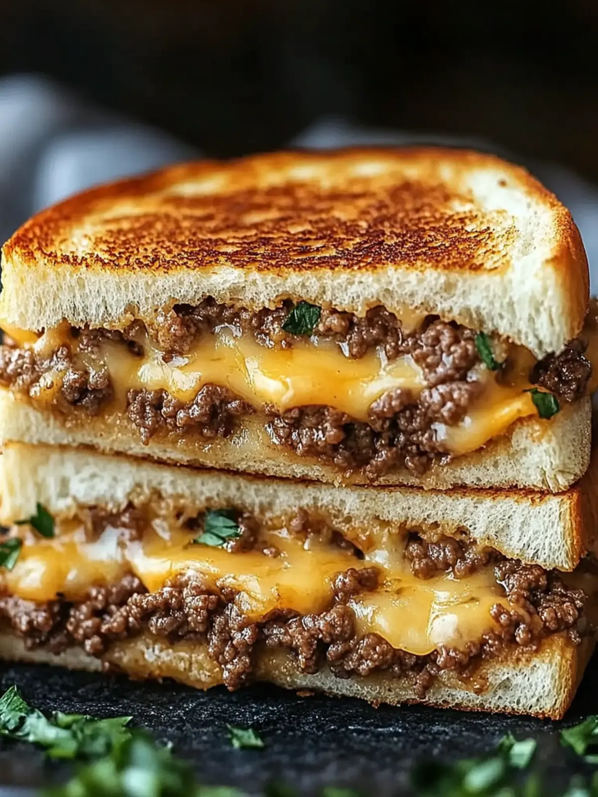 Irresistible Cheesy Ground Beef Melt for Cozy Evenings 5 Cheesy Ground Beef Melt
