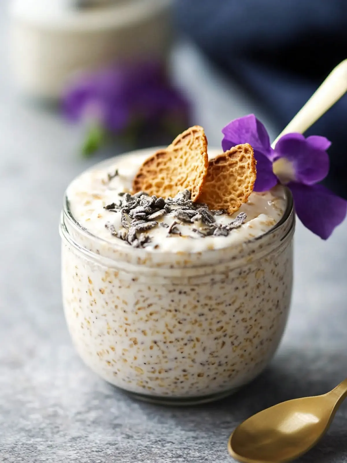 Delicious Vanilla Earl Grey Overnight Oats for Your Mornings 3 Vanilla Earl Grey Overnight Oats