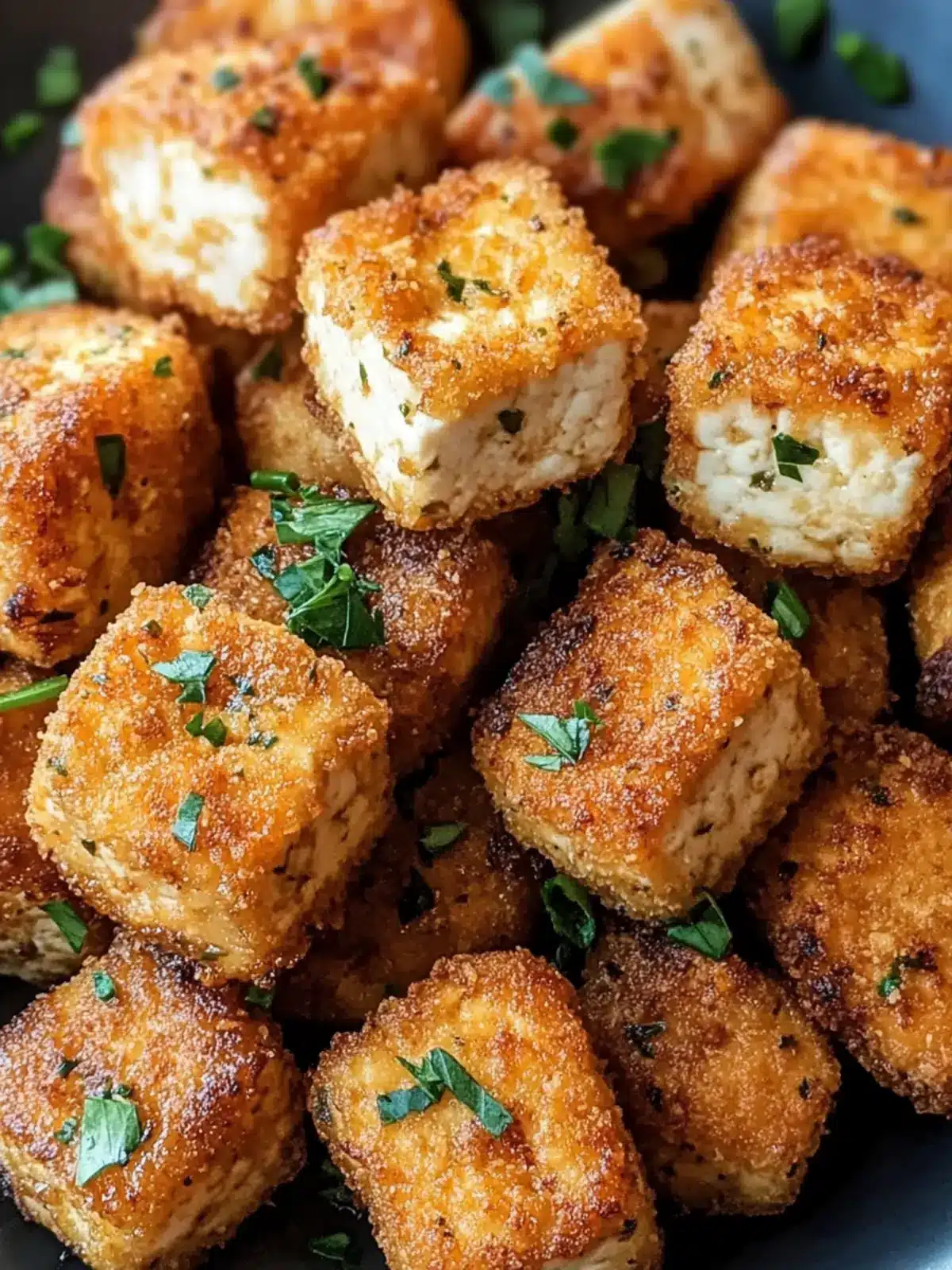 Crispy Garlic Herb Tofu Nuggets for Irresistible Snacking 2 Crispy Garlic Herb Tofu Nuggets