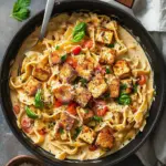 Vegan Creamy Cajun Pasta with Breaded Tofu for Comfort Food Bliss 6 Vegan Creamy Cajun Pasta with Breaded Tofu