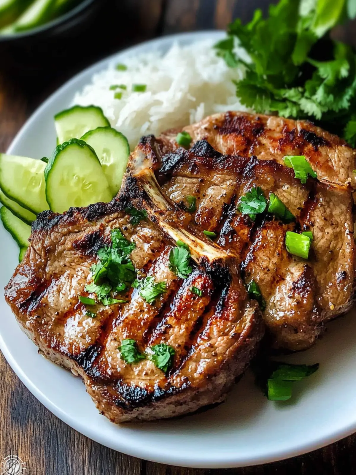 Juicy Vietnamese Grilled Lemongrass Pork Chops You’ll Love 3 Vietnamese Grilled Lemongrass Pork Chops