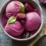 Cardamom Plum Sorbet: A Creamy Vegan Escape for Summer 7 Cardamom Plum Sorbet