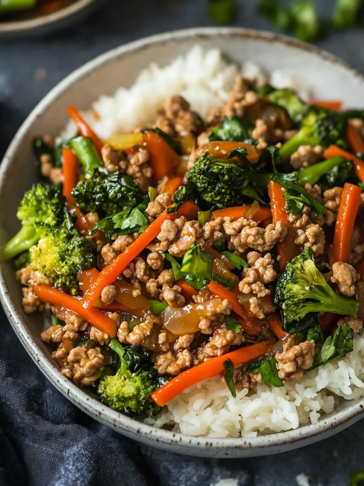 Delicious Ground Turkey Teriyaki Stir Fry Ready in 30 Minutes 4 Ground Turkey Teriyaki Stir Fry
