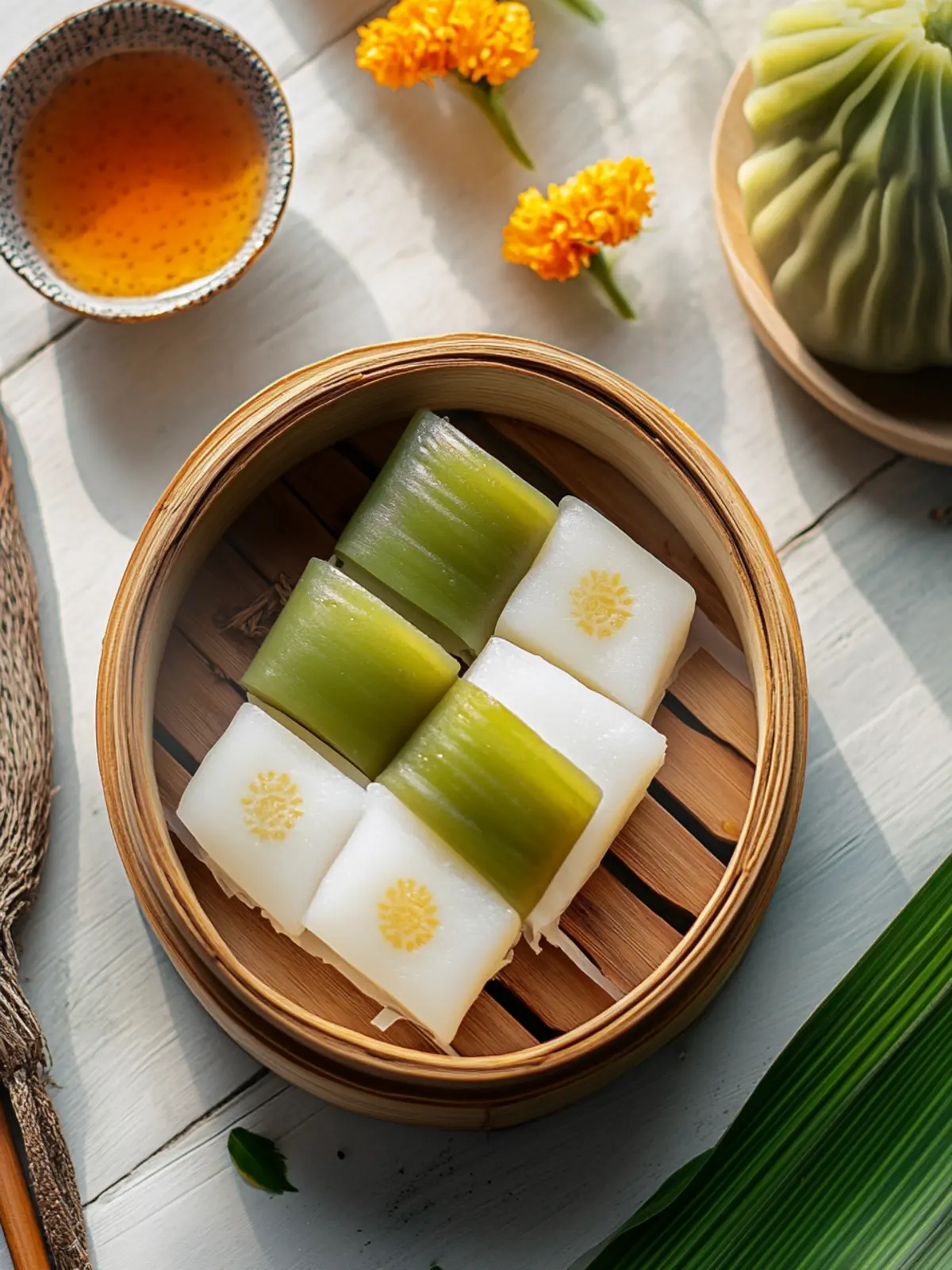 Delight in Banh Da Lon: Easy Vietnamese Steamed Cakes Recipe 4 Banh Da Lon (Vietnamese Steamed Cakes)