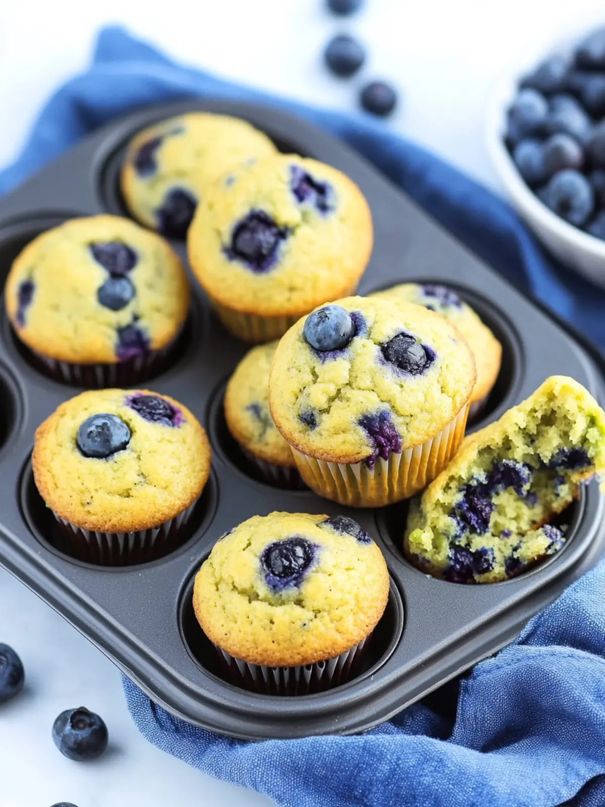 Heavenly Fan-Favorite Blueberry Avocado Mini Muffins to Love 4 Fan-Favorite Blueberry Avocado Mini Muffins