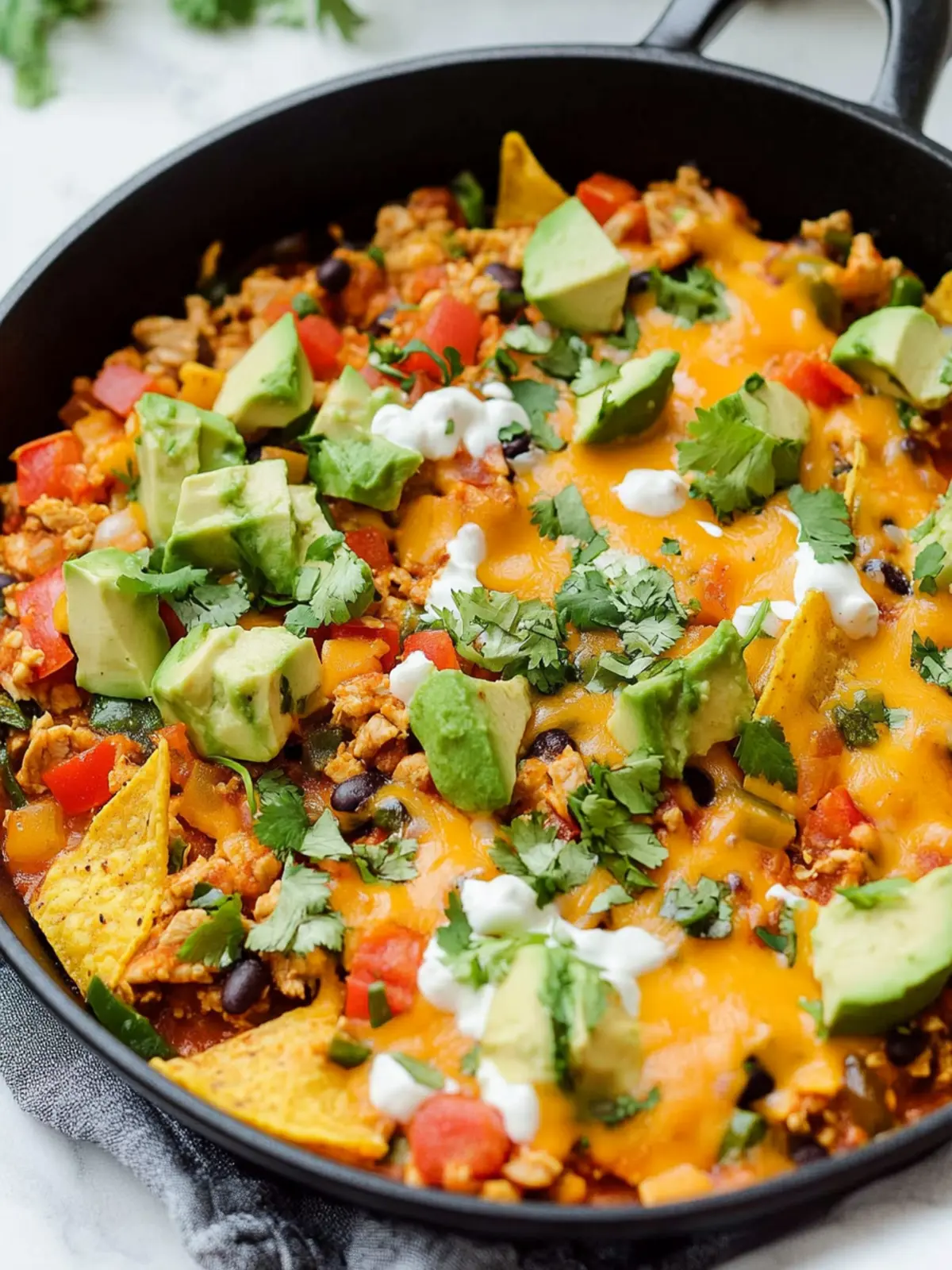Savor the Flavor: Easy Turkey Taco Skillet Recipe 4 Turkey Taco Skillet