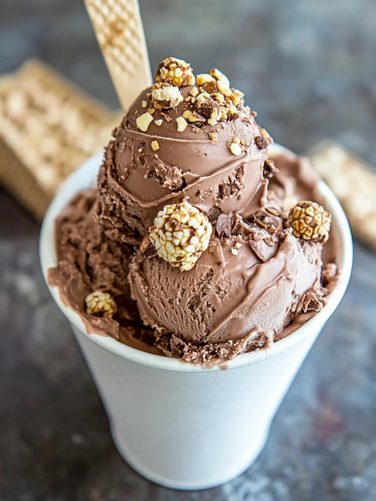 Delight in No Churn Ferrero Rocher Nutella Ice Cream Bliss 5 No Churn Ferrero Rocher Nutella Ice Cream