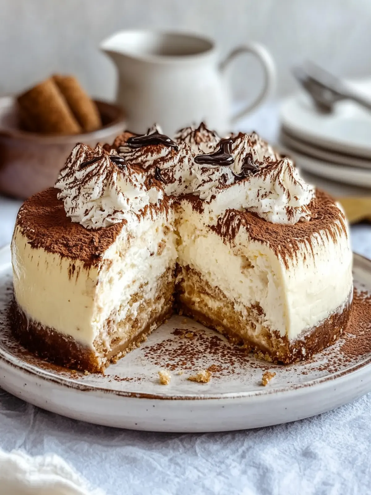 Deliciously Easy Tiramisu Cheesecake You'll Love to Make 2 Easy Tiramisu Cheesecake
