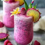 Frozen Dragon Fruit Piña Colada for Your Tropical Escape 6 Frozen Dragon Fruit Pina Colada