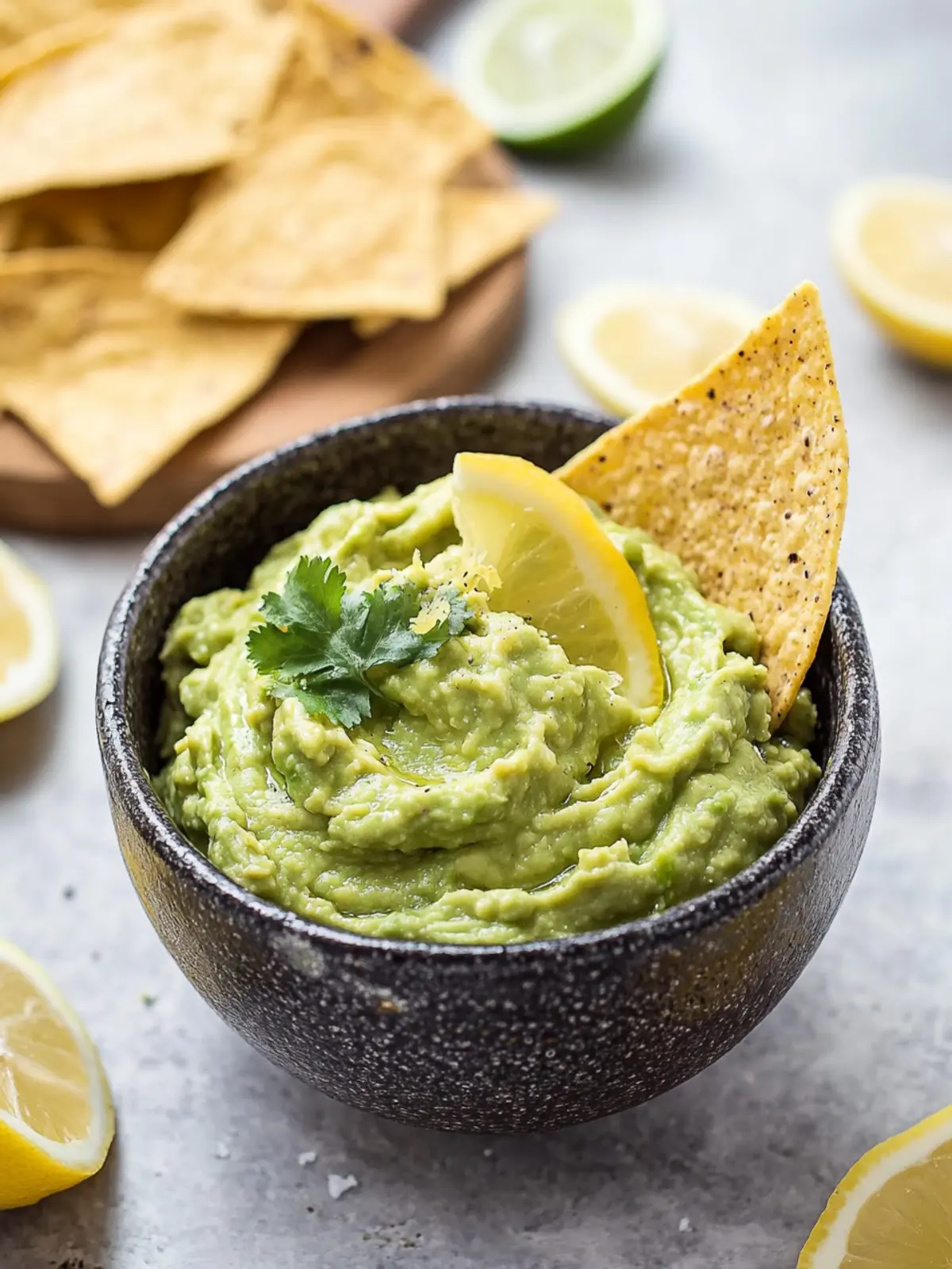 Fresh and Simple Lemon Guacamole You’ll Love to Dip Into 5 Simple Lemon Guacamole