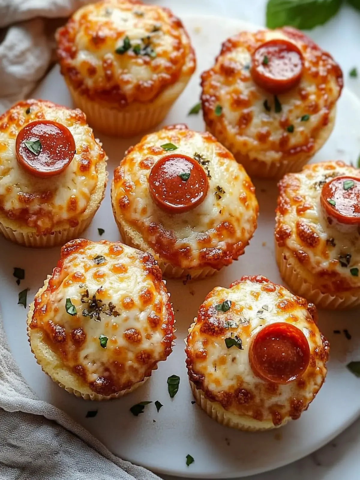 Garlic Butter Pizza Cupcakes – A Delicious Comfort Food Treat 3 Garlic Butter Pizza Cupcakes