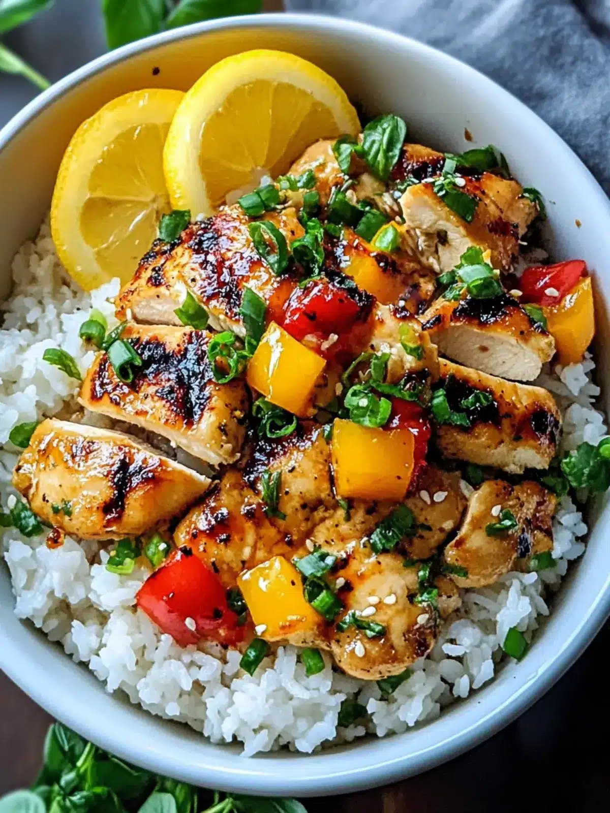Savor Tropical Bliss with Hawaiian Chicken and Coconut Rice 2 Hawaiian Chicken with Coconut Rice