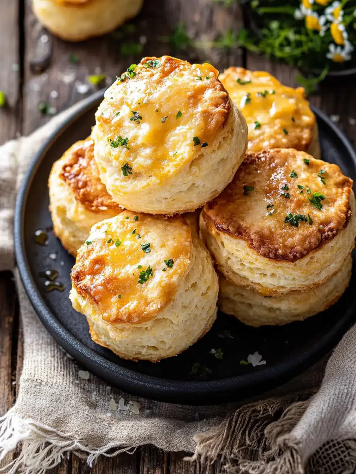 Melt-in-Your-Mouth Homemade Honey Butter Cheddar Biscuits 5 Homemade Honey Butter Cheddar Biscuits