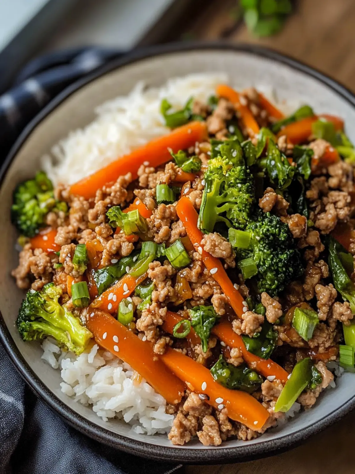 Delicious Ground Turkey Teriyaki Stir Fry Ready in 30 Minutes 5 Ground Turkey Teriyaki Stir Fry
