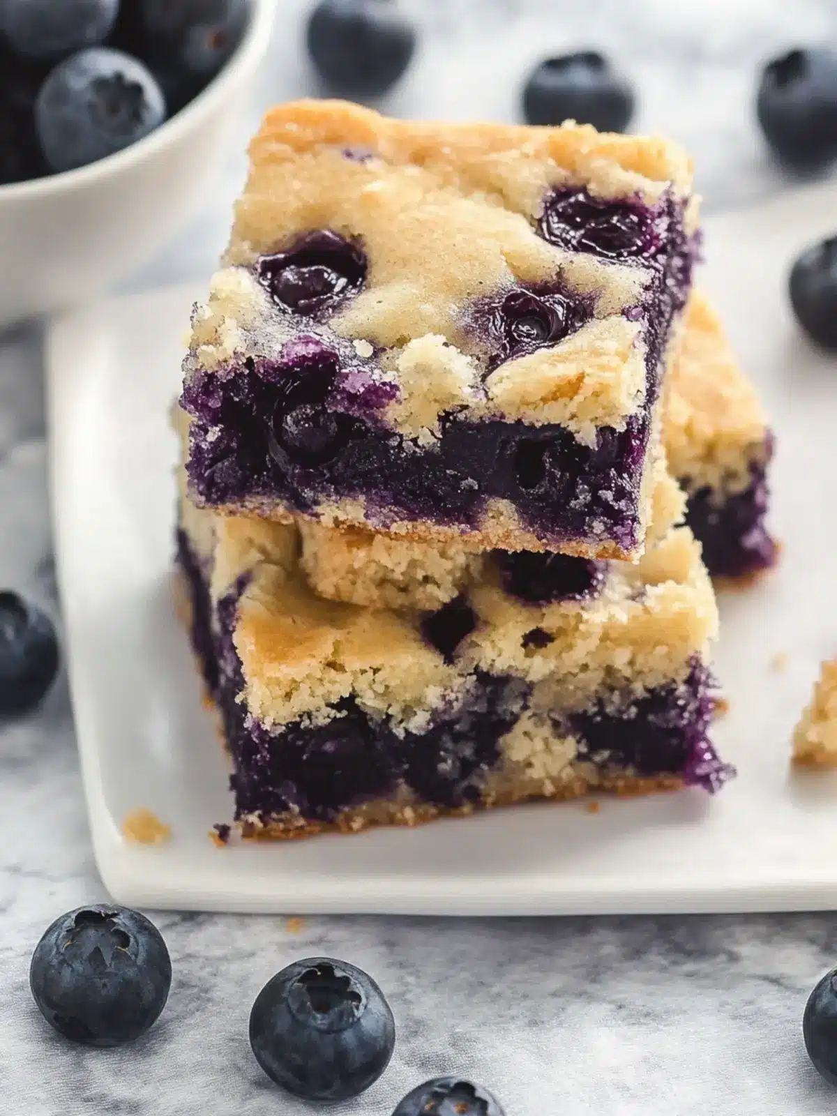 Irresistible Blueberry Blondies Bursting with Flavor 2 Blueberry Blondies