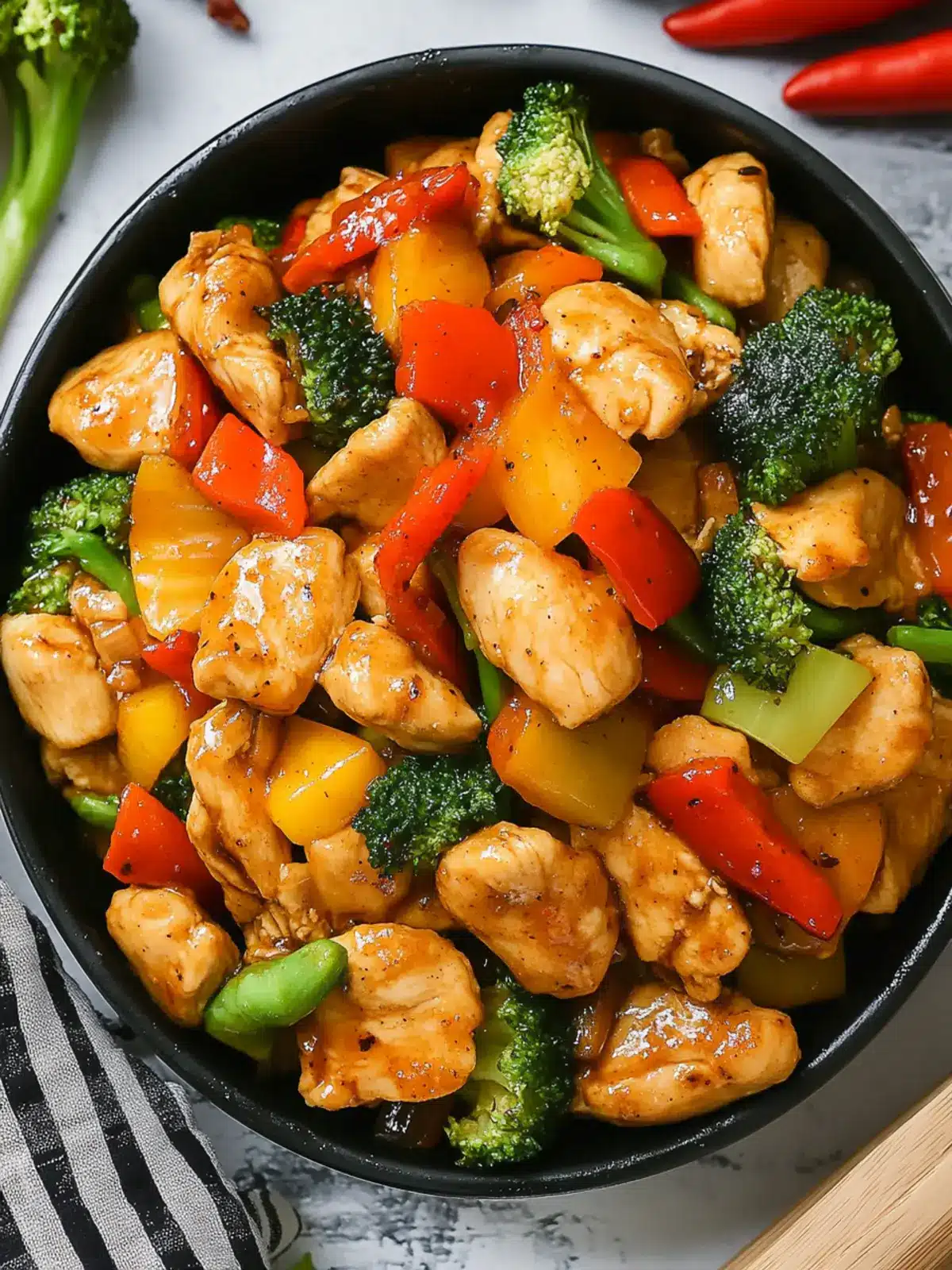 Revamp Dinner with Chicken and Mixed Vegetable Stir Fry 2 Chicken with Mixed Vegetable Stir Fry