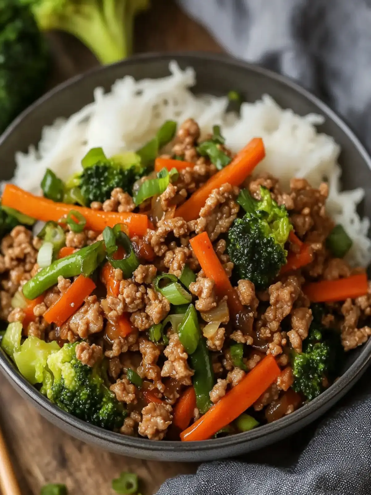 Delicious Ground Turkey Teriyaki Stir Fry Ready in 30 Minutes 3 Ground Turkey Teriyaki Stir Fry