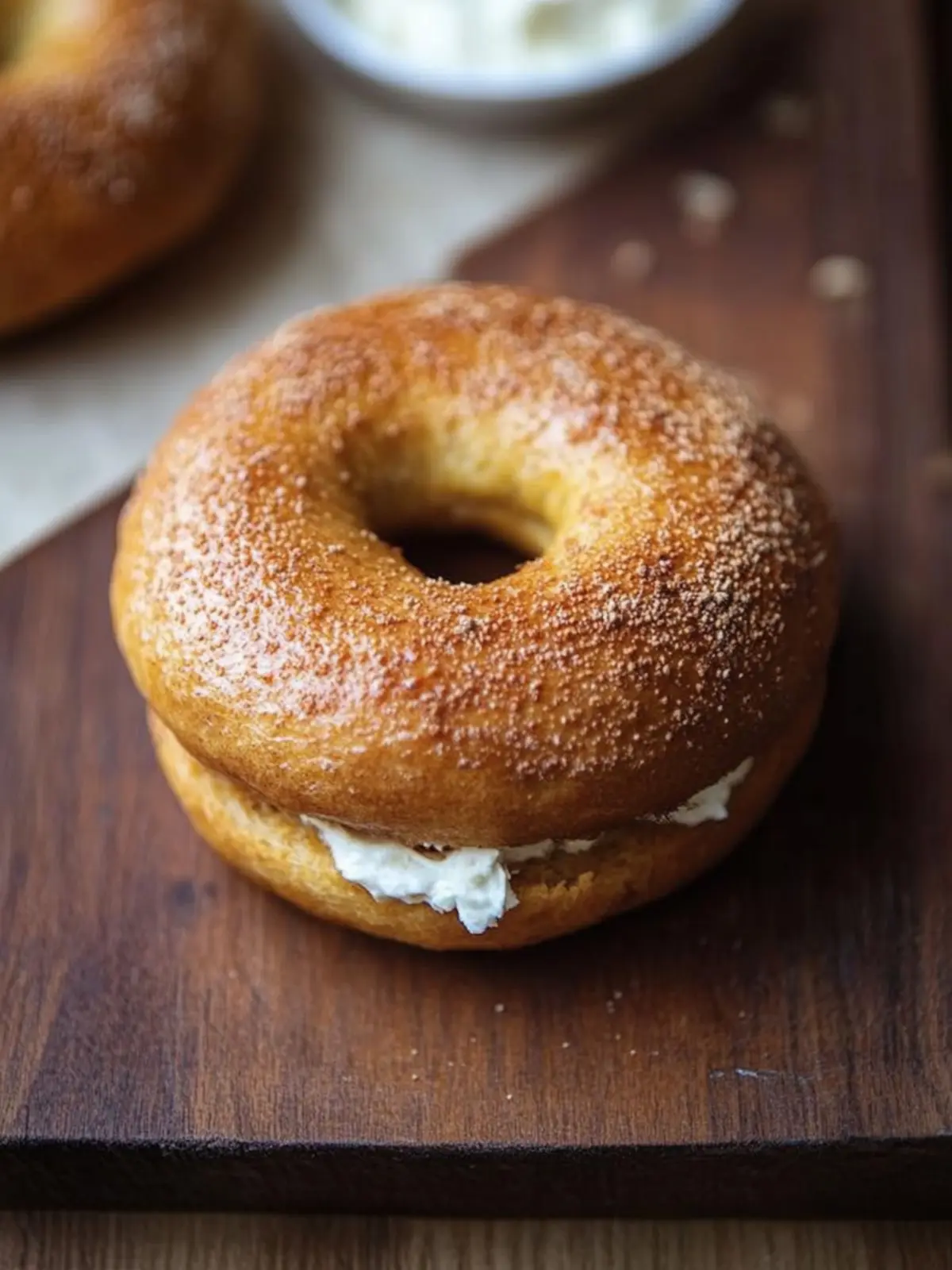 Deliciously Soft Pumpkin Bagels to Brighten Your Breakfast! 3 Pumpkin Bagels
