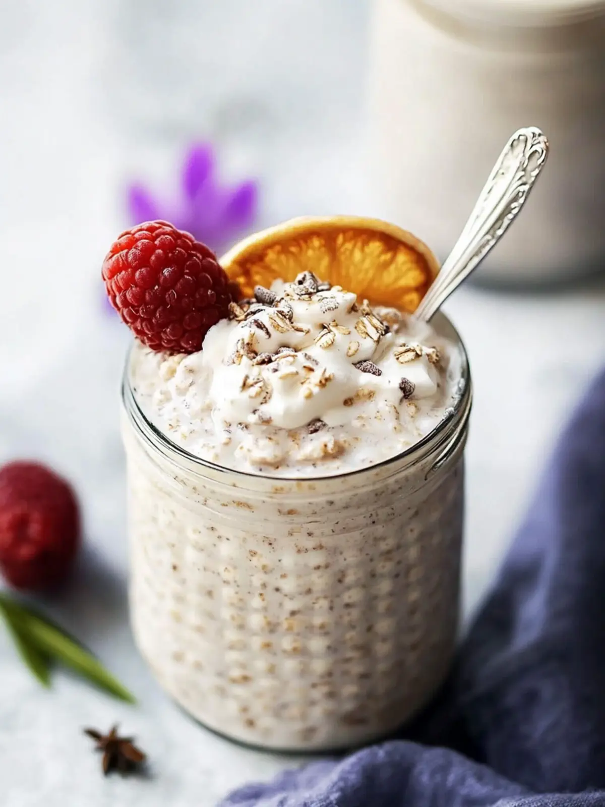 Delicious Vanilla Earl Grey Overnight Oats for Your Mornings 4 Vanilla Earl Grey Overnight Oats