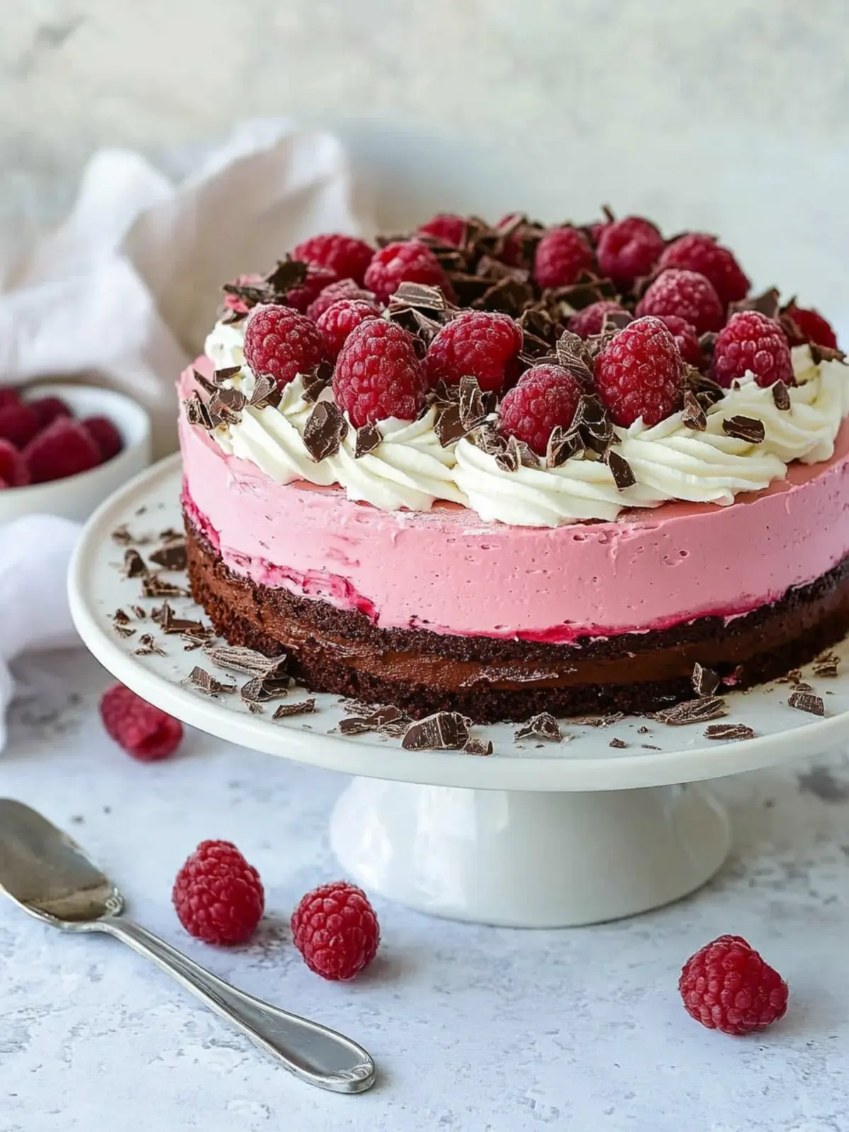 Indulge in Chocolate Raspberry Mousse Cake Bliss at Home 3 Chocolate Raspberry Mousse Cake