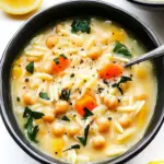 Brighten Your Day with Lemony Orzo Chickpea Soup Delight 10 Lemony Orzo Chickpea Soup