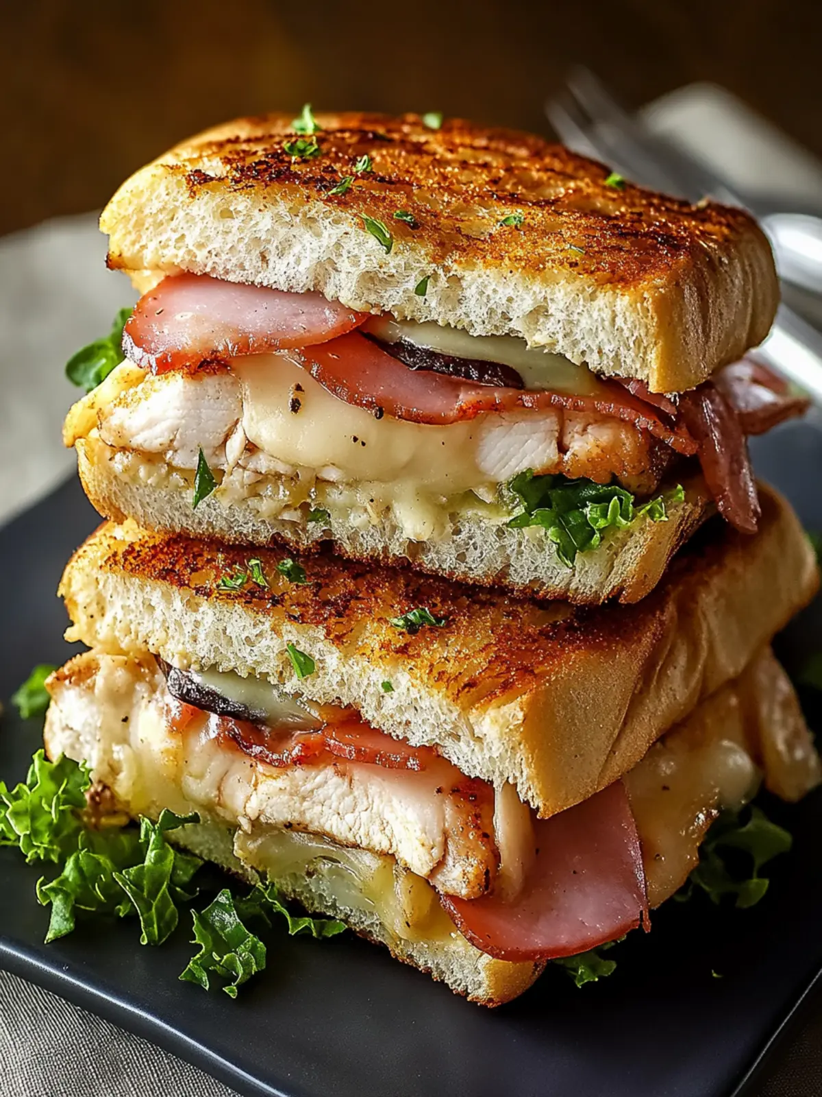 Irresistible Grilled Chicken Cordon Bleu Sandwich Delight 4 Grilled Chicken Cordon Bleu Sandwich