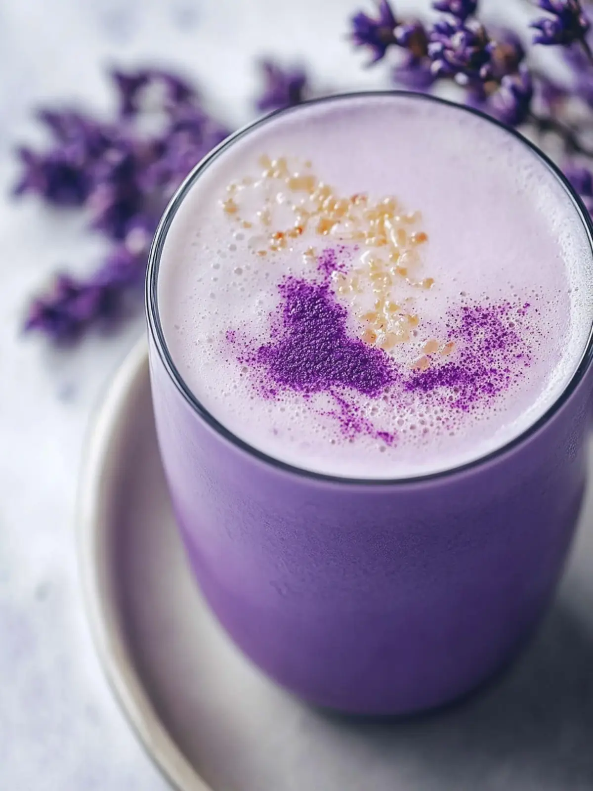 Delicious Ube Latte: Your New Favorite Sweet Potato Brew 4 Ube Latte