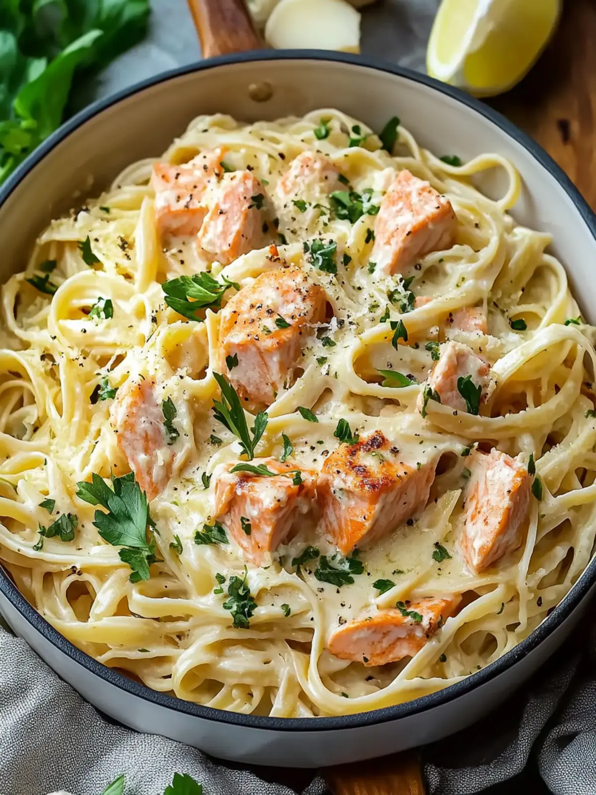 Savory Garlic Salmon Boursin Pasta Ready in Just 35 Minutes 3 Garlic Salmon Boursin Pasta