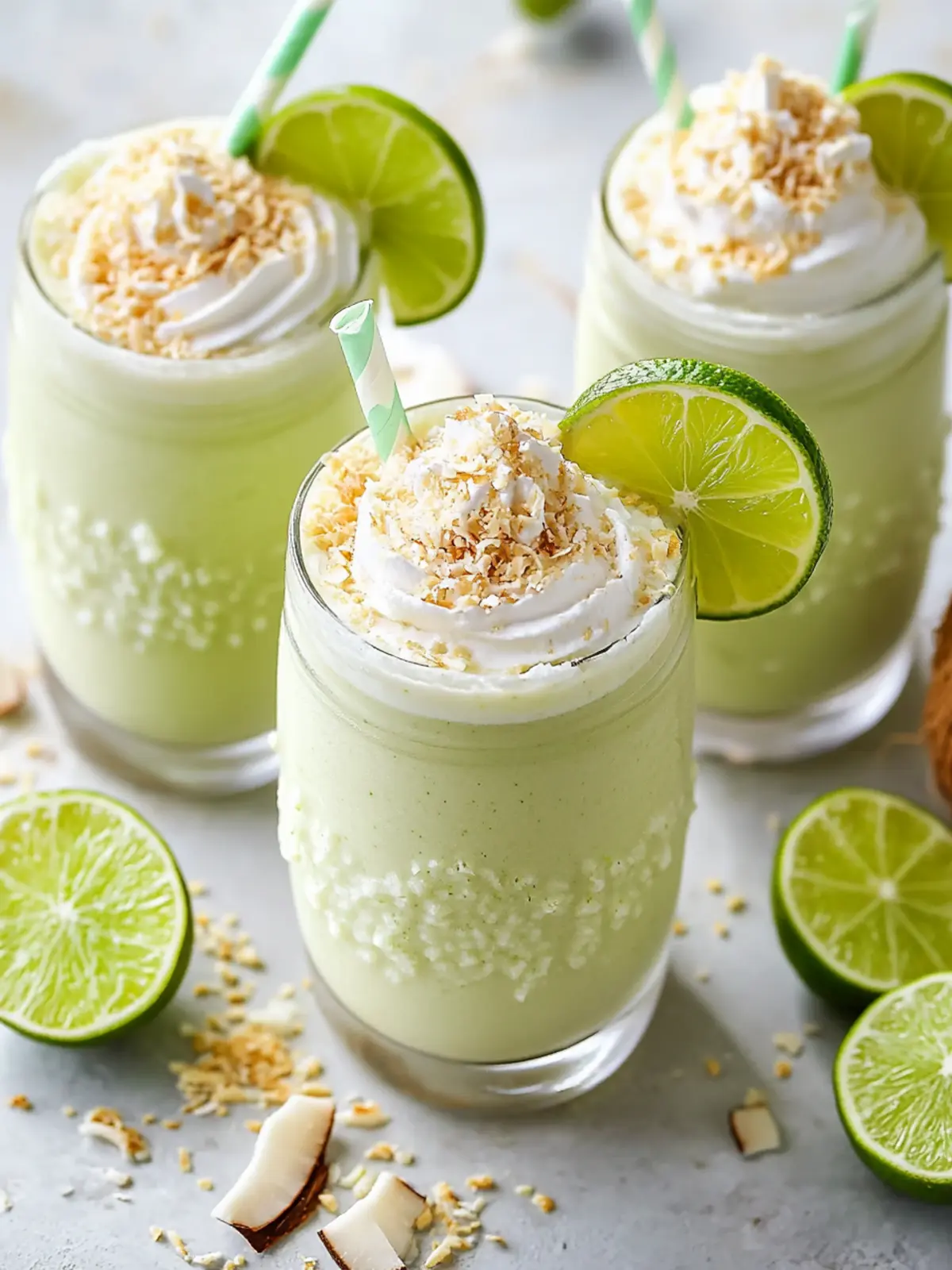 Best Coconut Key Lime Pie Smoothie Recipe for Busy Mornings 2 Best Coconut Key Lime Pie Smoothie Recipe