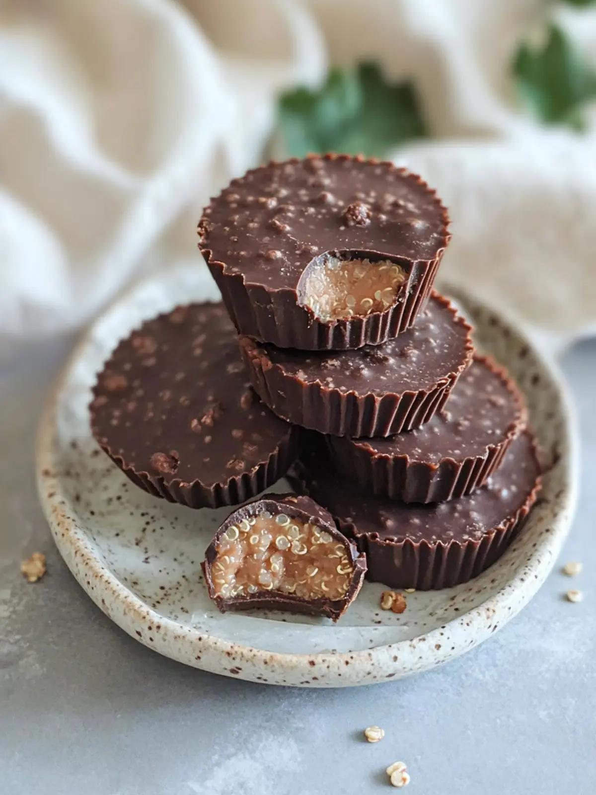 Irresistible Quinoa Crunch Peanut Butter Cups Recipe 5 Quinoa Crunch Peanut Butter Cups