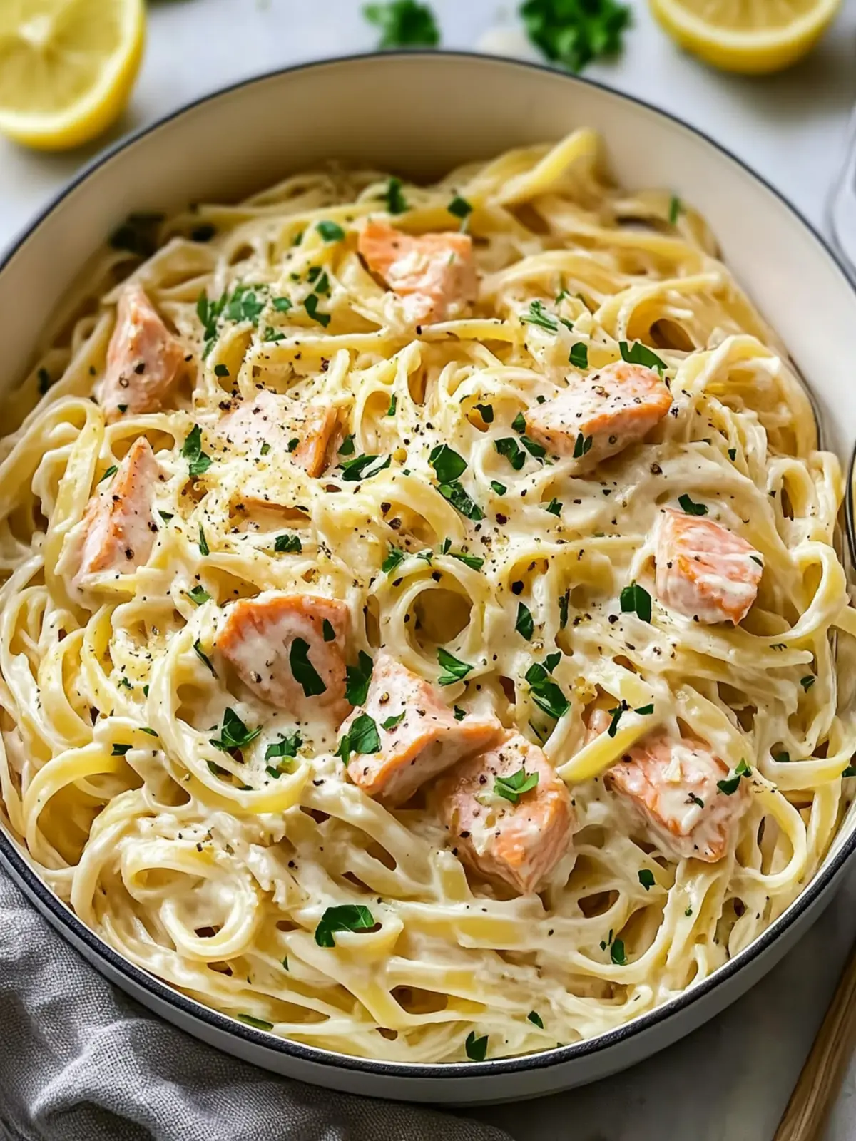 Savory Garlic Salmon Boursin Pasta Ready in Just 35 Minutes 4 Garlic Salmon Boursin Pasta