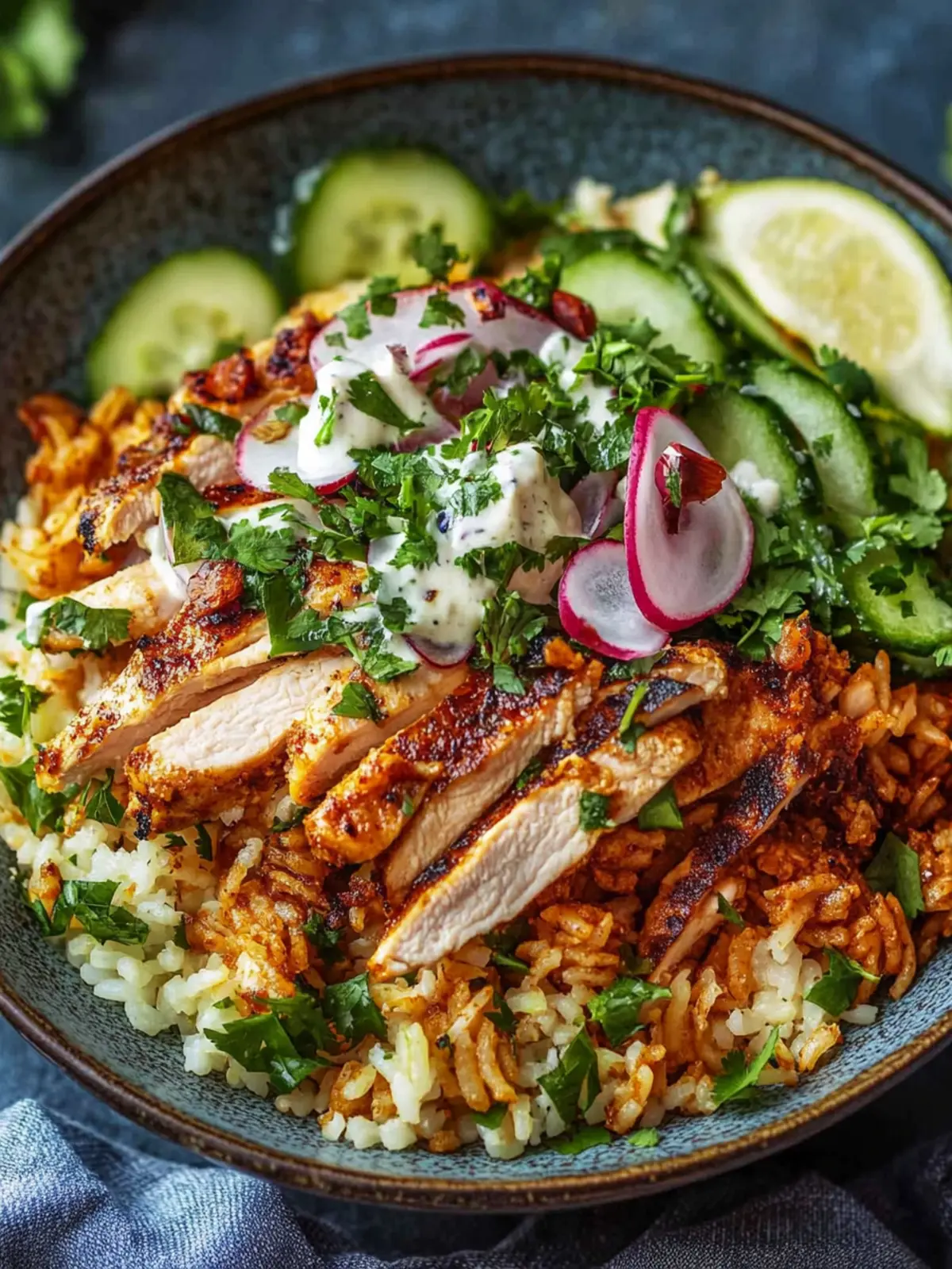 Chicken Shawarma Crispy Rice Salad for Flavorful Meal Prep 3 Chicken Shawarma Crispy Rice Salad
