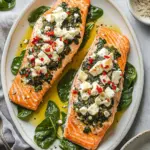 Heavenly Stuffed Salmon With Spinach & Feta You’ll Love 6 Stuffed Salmon With Spinach & Feta