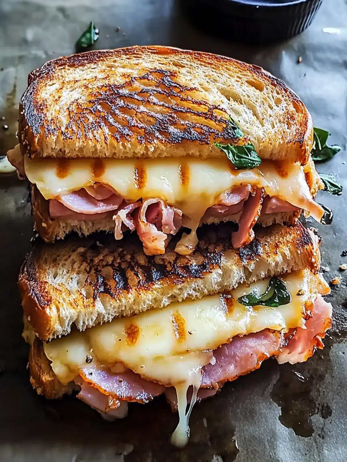 Toasty Ham and Cheese Sandwiches: Your Quick Comfort Meal 3 Toasty Ham and Cheese Sandwiches