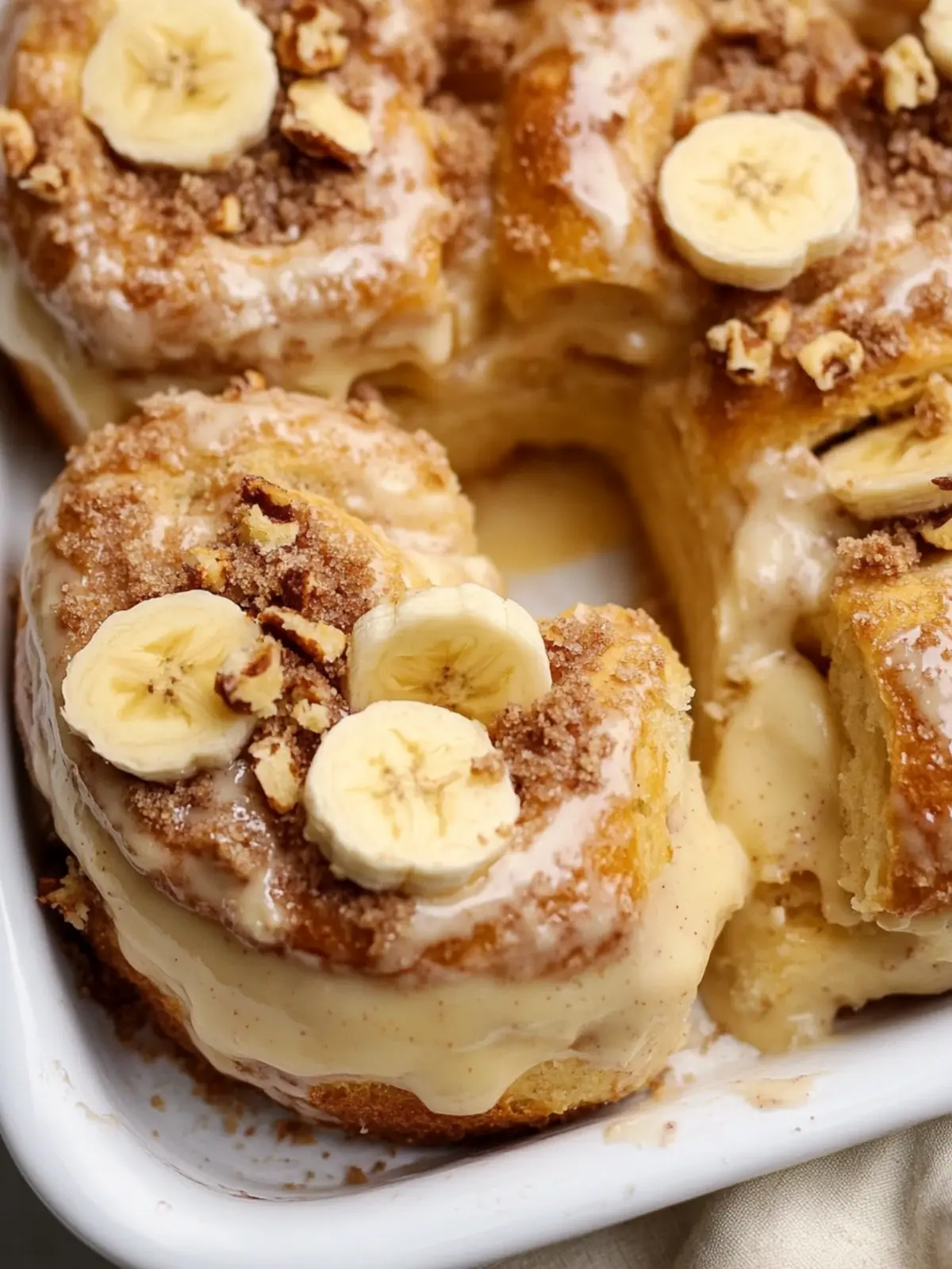 The Best Banana Pudding Cinnamon Rolls You’ll Crave Daily 2 The Best Banana Pudding Cinnamon Rolls