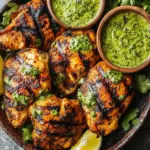 Savory Peruvian Grilled Chicken with Green Sauce Delight 8 Peruvian Grilled Chicken with Green Sauce