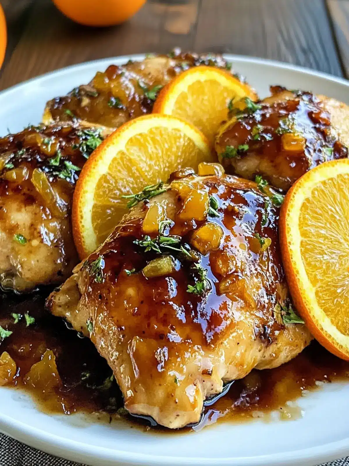 Savory Orange Balsamic Glazed Chicken for Dinner Bliss 2 Orange Balsamic Glazed Chicken
