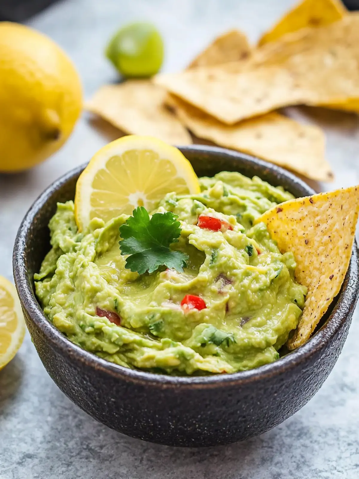 Fresh and Simple Lemon Guacamole You’ll Love to Dip Into 2 Simple Lemon Guacamole