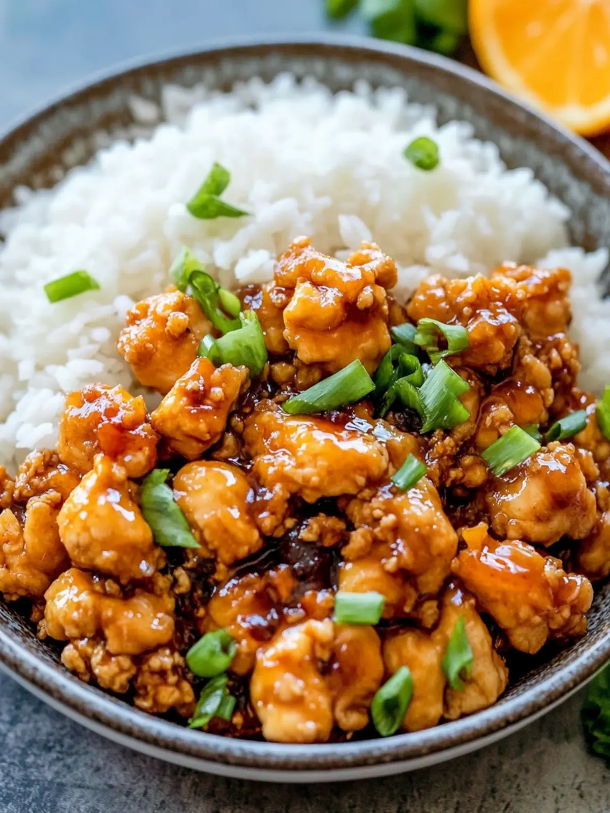 Zesty Ground Orange Chicken That Beats Takeout Every Time 4 Ground Orange Chicken