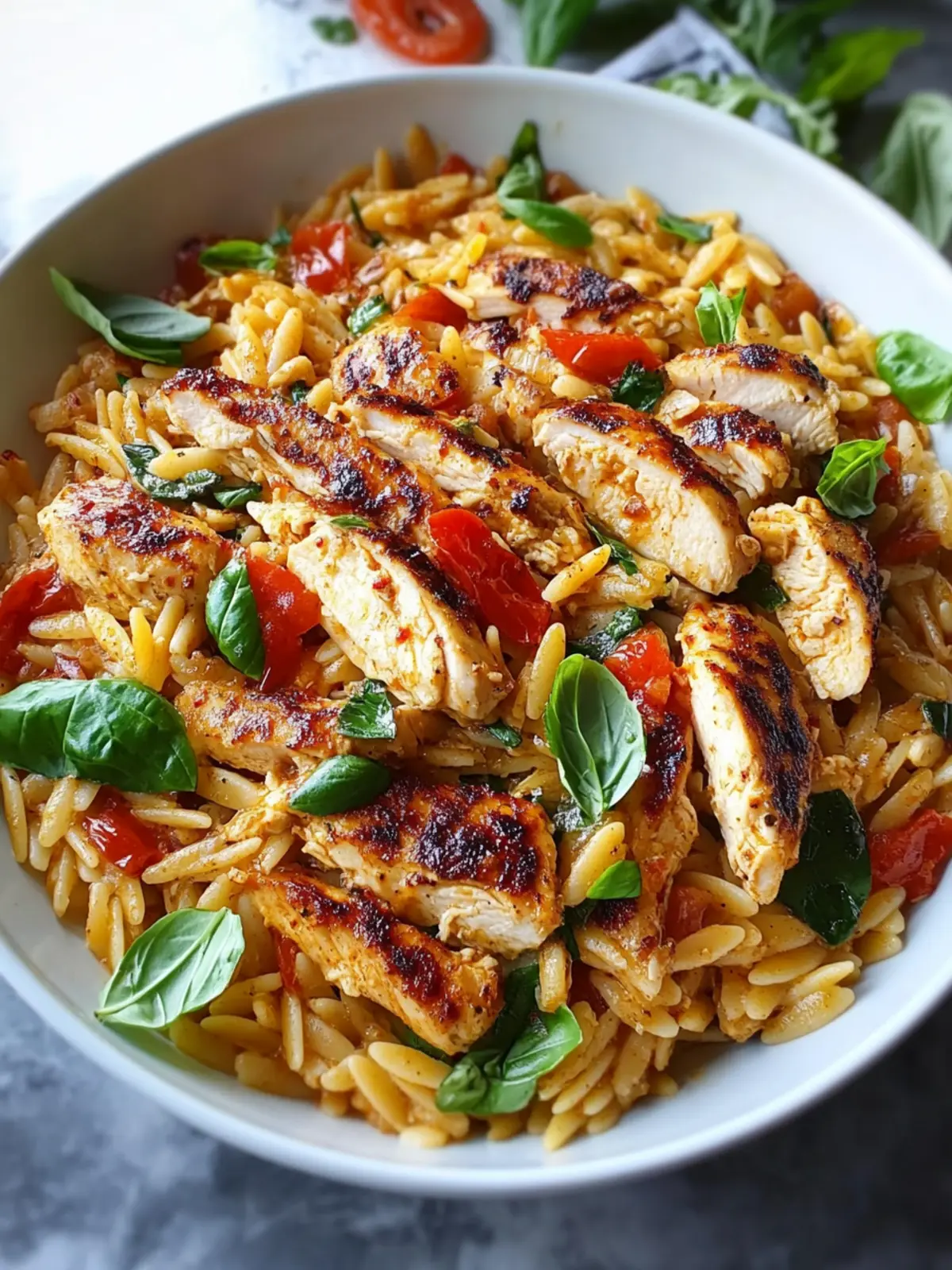 Creamy Cajun Chicken Orzo: Your New Favorite One-Pot Meal 3 Cajun Chicken Orzo
