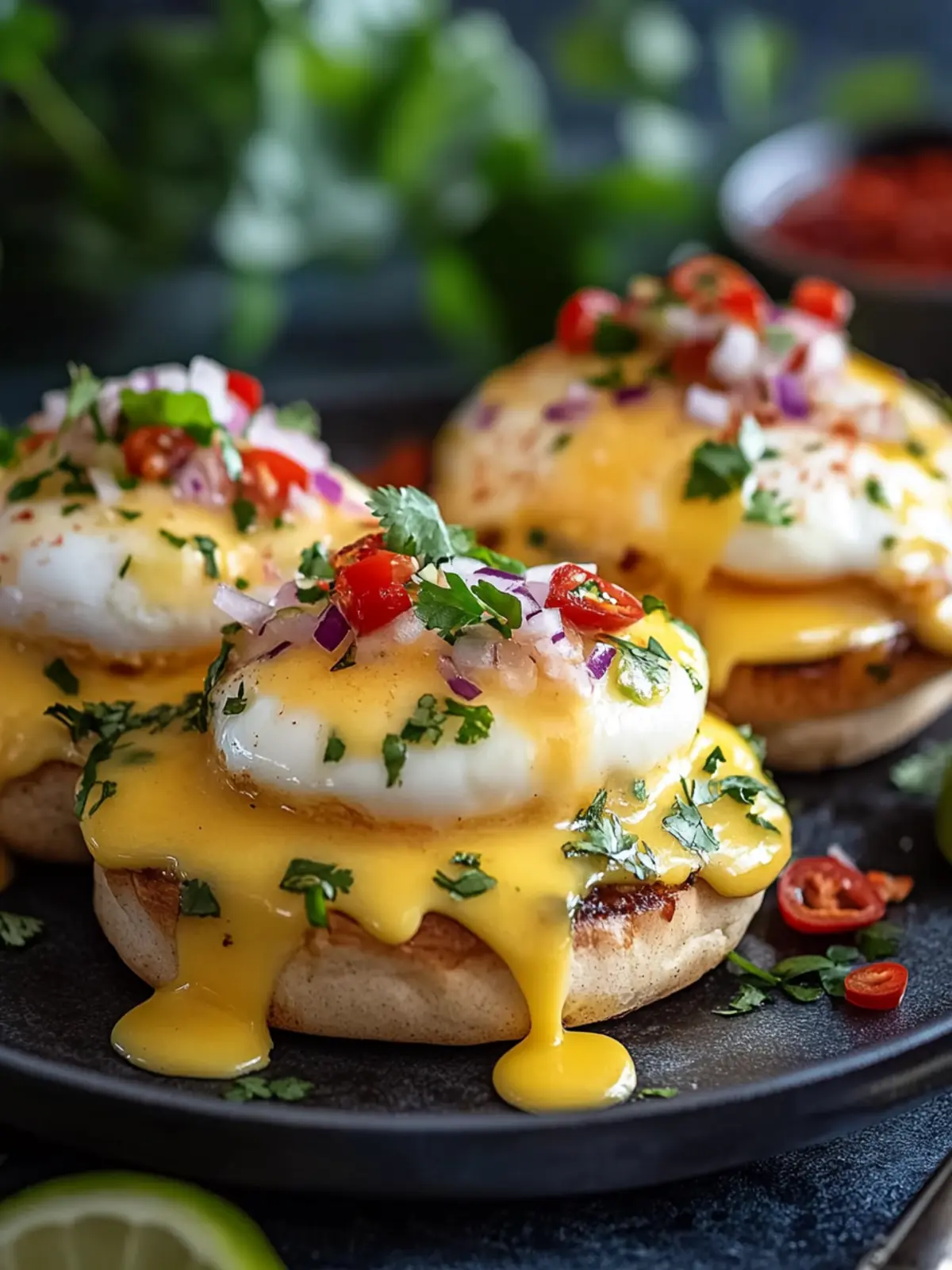 Savor Spicy Mexican Eggs Benedict for a Brunch Upgrade 2 Mexican Eggs Benedict
