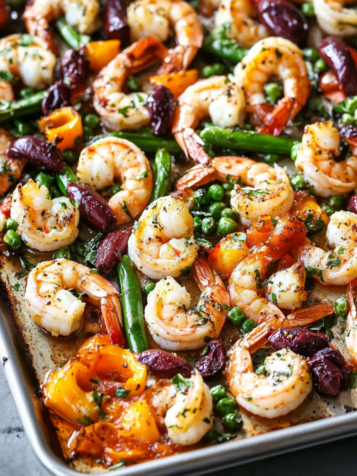 Sheet Pan Mediterranean Shrimp for a Flavorful Dinner Adventure 2 Sheet Pan Mediterranean Shrimp