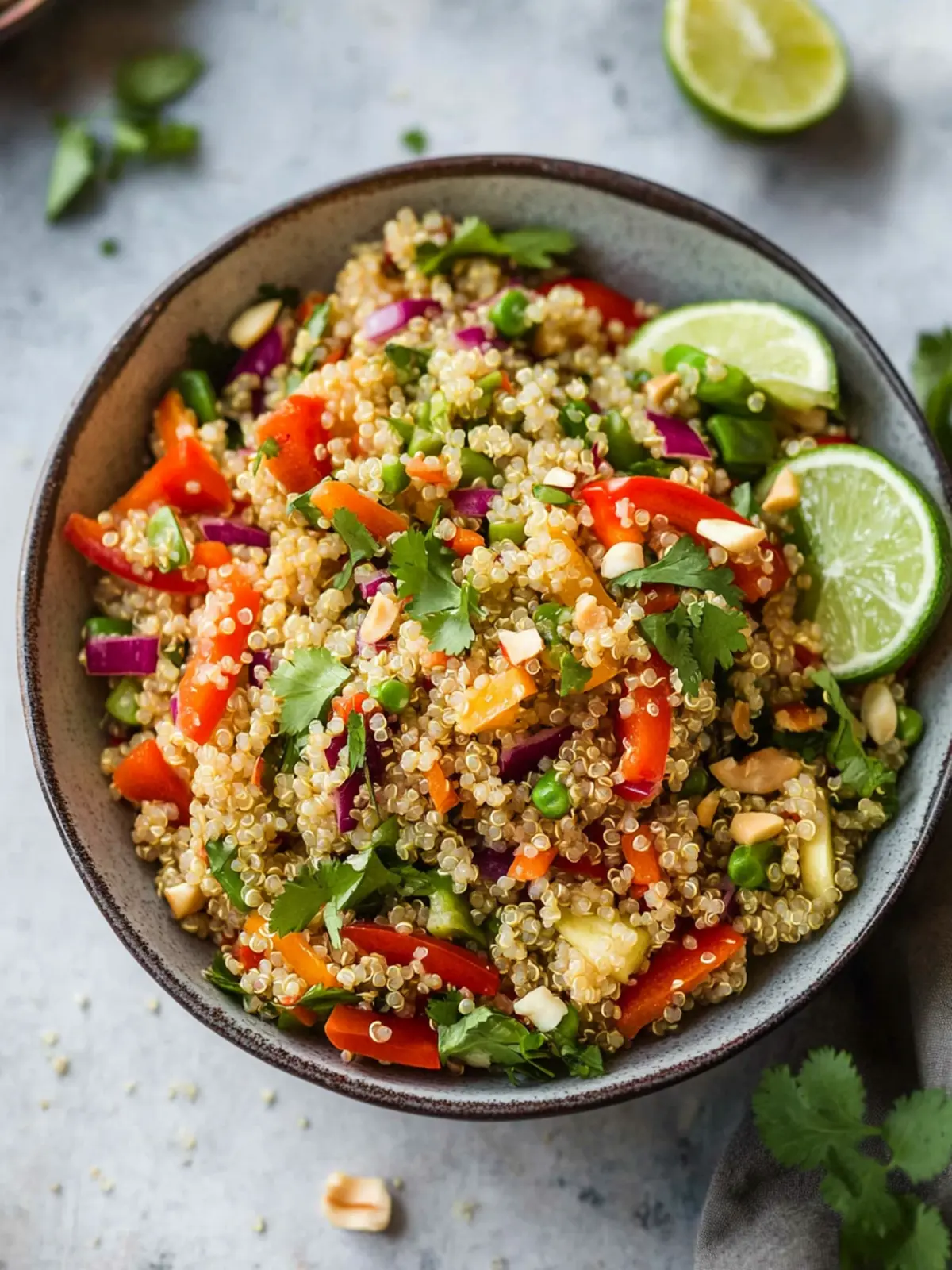 Delicious Thai Quinoa Salad that Will Brighten Your Day 2 Thai Quinoa Salad