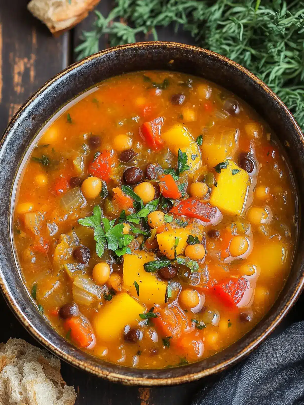Savor Vegan Jamaican Gungo Peas Stew for a Cozy Night In 2 Vegan Jamaican Gungo Peas Stew