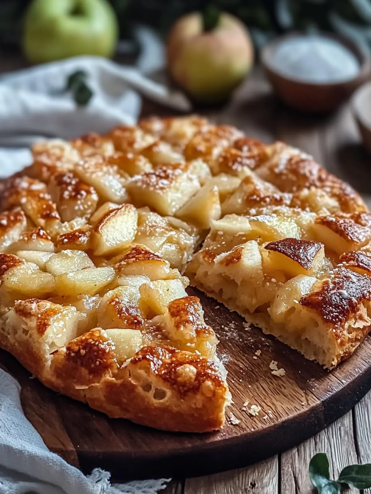 Delicious Apple Fritter Focaccia Bread You’ll Crave Daily 3 Apple Fritter Focaccia Bread
