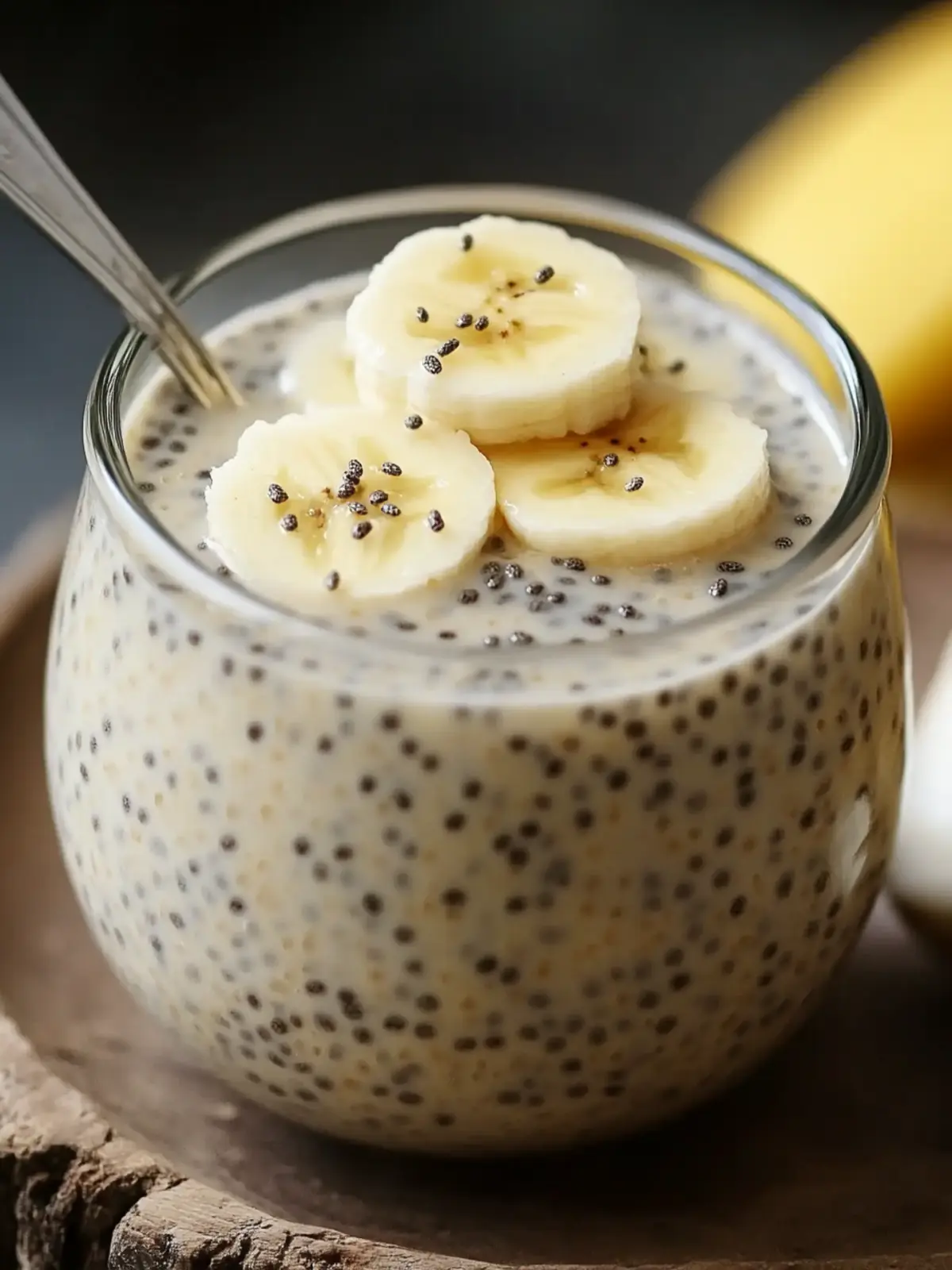 Delicious Banana Chia Honey Milk Pudding for Happy Mornings 5 Banana Chia Honey Milk Pudding