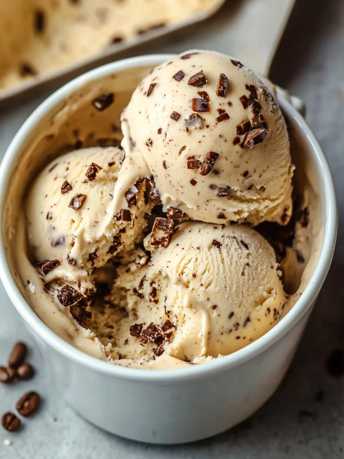 Creamy Coffee Toffee Ice Cream: A Sweet Homemade Treat 5 Coffee Toffee Ice Cream